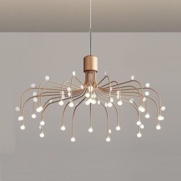 Hanglamp Nordic Creative Natuurlijk Wit Plafondlamp 30 Lampen