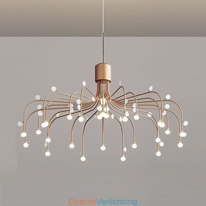 Hanglamp Nordic Creative Natuurlijk Wit Plafondlamp 30 Lampen