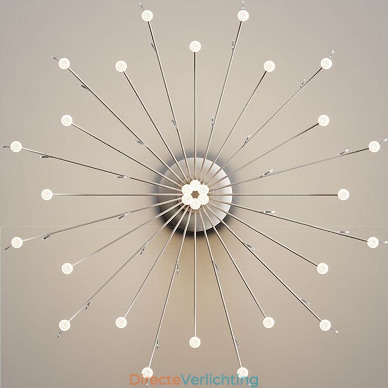 Hanglamp Nordic Creative Natuurlijk Wit Plafondlamp 30 Lampen