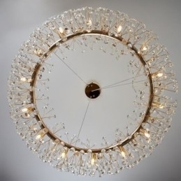 Hanglamp Modern Minimalistisch Smeedijzeren Ronde Zonnebloem Plafondlamp