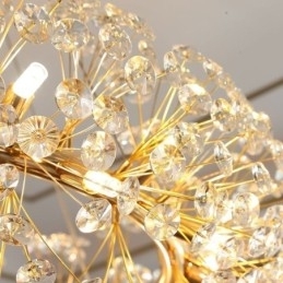 Hanglamp Modern Minimalistisch Smeedijzeren Ronde Zonnebloem Plafondlamp