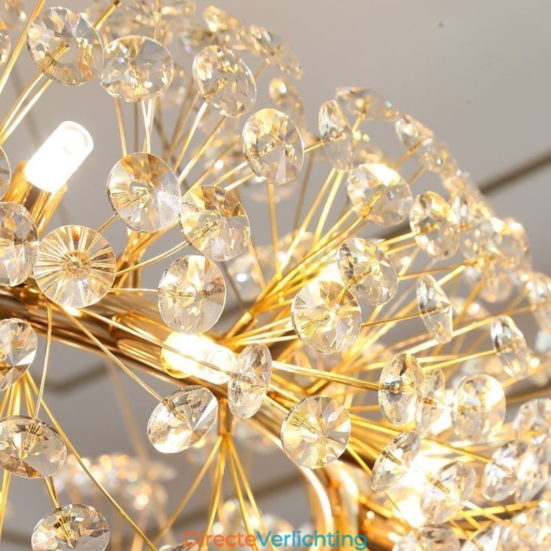 Hanglamp Modern Minimalistisch Smeedijzeren Ronde Zonnebloem Plafondlamp