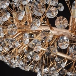 Hanglamp Modern Minimalistisch Smeedijzeren Ronde Zonnebloem Plafondlamp