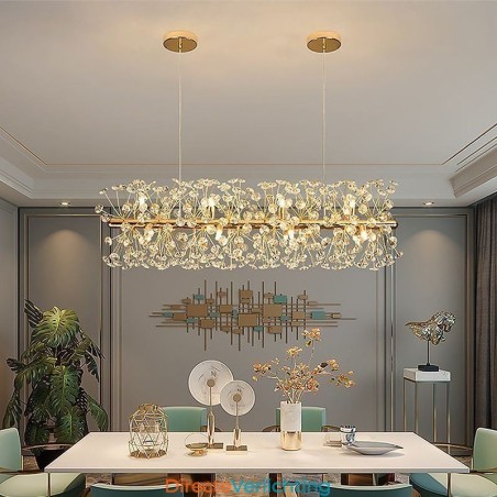 Hanglamp Galvaniserende Strip Zonnebloem Smeedijzeren Plafondlamp Hanglamp Galvaniserende Strip Zonnebloem Smeedijzeren Plafondlamp
