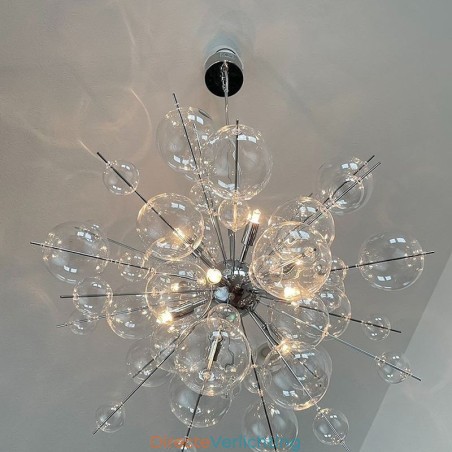 Moderne hanglamp Minimalistische plafondlamp van bubbelglas Moderne hanglamp Minimalistische plafondlamp van bubbelglas