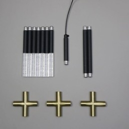 Hanglamp splitsen Warm wit creatief plafondlamp DIY combinatielamp
