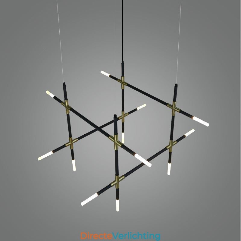 Hanglamp splitsen Warm wit creatief plafondlamp DIY combinatielamp