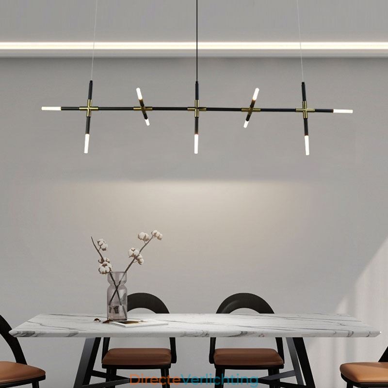 Eenvoudige hanglamp Creatieve splitsing Warm witte plafondlamp DIY combinatielamp