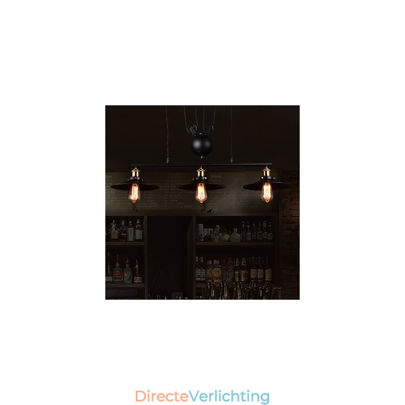 Moderne, eigentijdse mini-stijl metalen kroonluchter