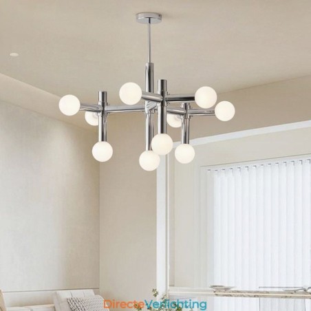 Eenvoudige hanglamp van smeedijzer, magische bonen, molecuulplafondlamp Eenvoudige hanglamp van smeedijzer, magische bonen, molecuulplafondlamp