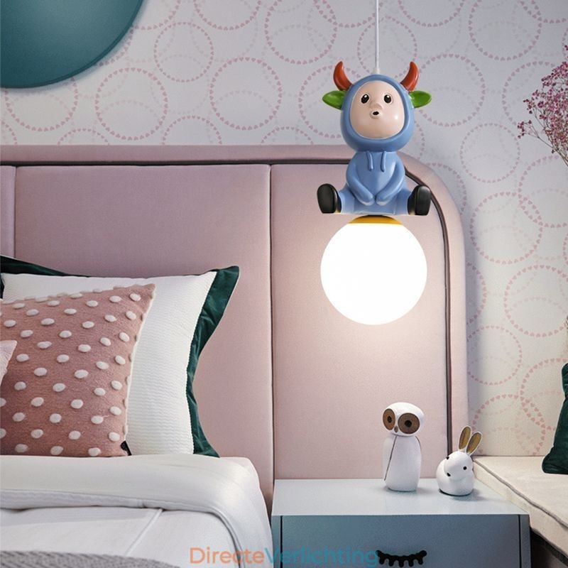 Hanglamp Modern Minimalistisch G9 Smeedijzer Konijn Kalf Hars Plafondlamp