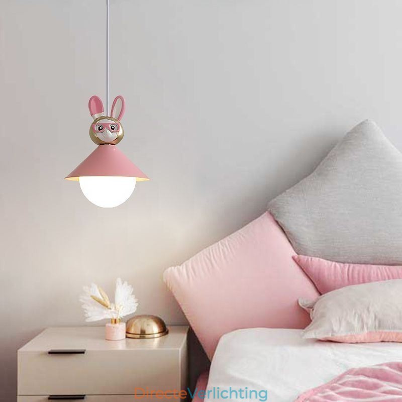 Hanglamp Modern Minimalistisch G9 Smeedijzer Konijn Kalf Hars Plafondlamp