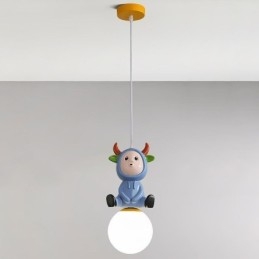 Hanglamp Modern Minimalistisch G9 Smeedijzer Konijn Kalf Hars Plafondlamp