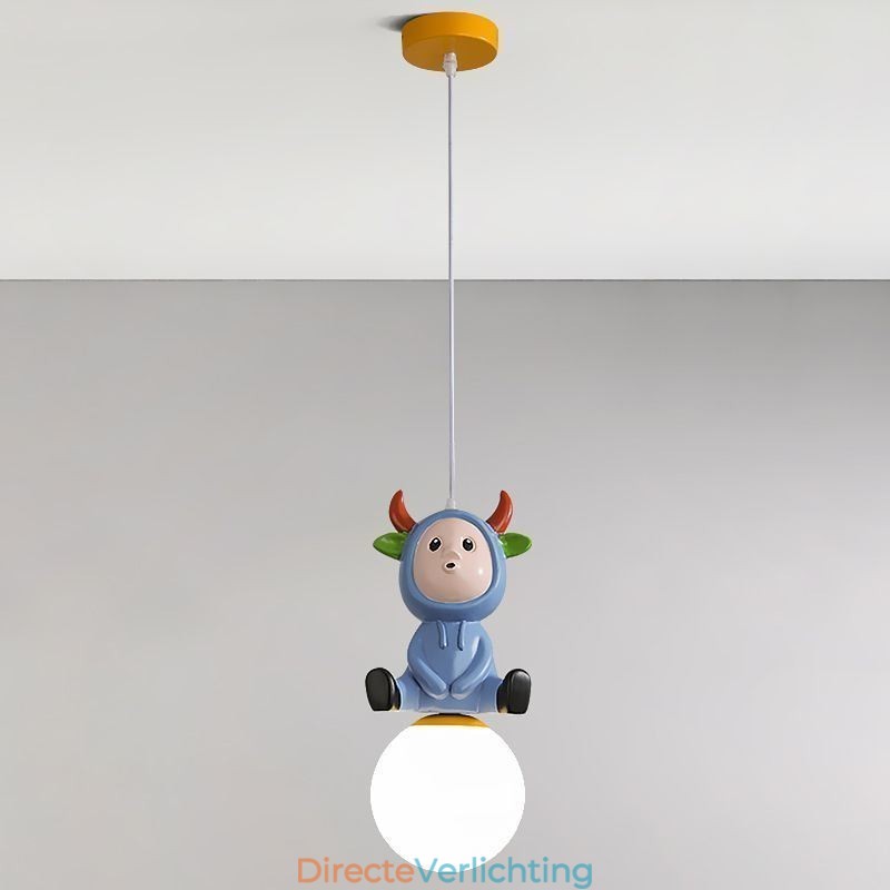 Hanglamp Modern Minimalistisch G9 Smeedijzer Konijn Kalf Hars Plafondlamp