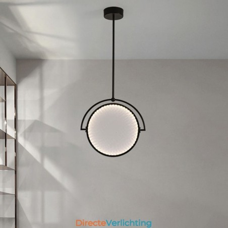 Nordic Hanglamp Creatieve Smeedijzeren Ring Plafondlamp