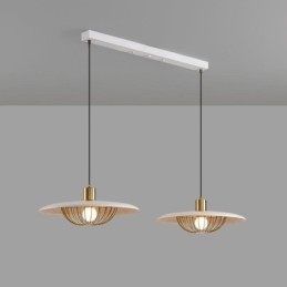 Nordic Hanglamp Creatieve Smeedijzeren Schijf Plafondlamp