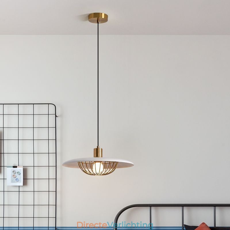 Nordic Hanglamp Smeedijzer Creatieve Schijf Plafondlampen