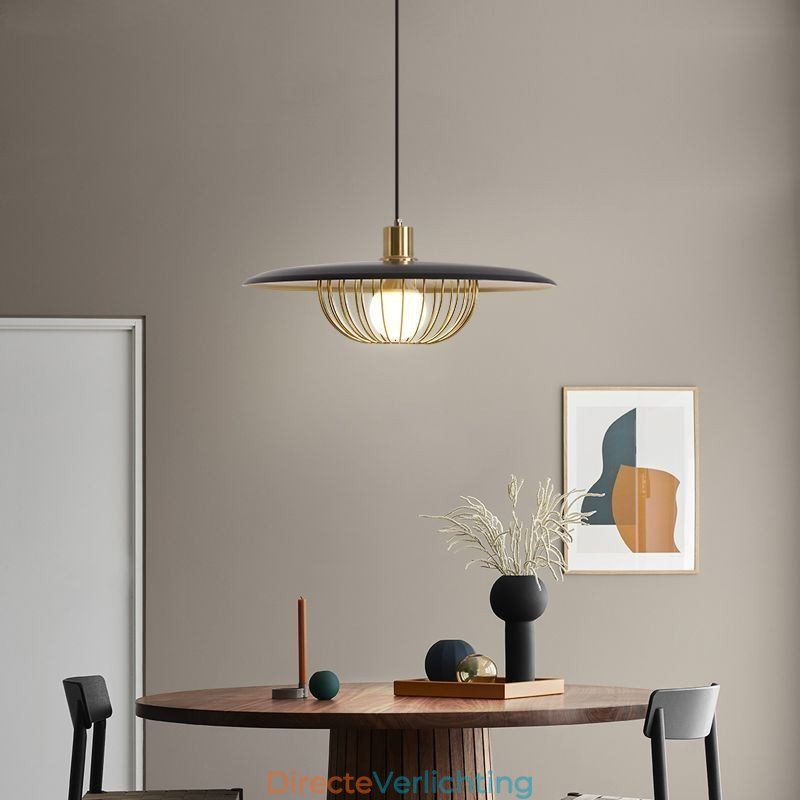 Nordic Hanglamp Smeedijzer Creatieve Schijf Plafondlampen