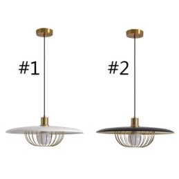 Nordic Hanglamp Smeedijzer Creatieve Schijf Plafondlampen