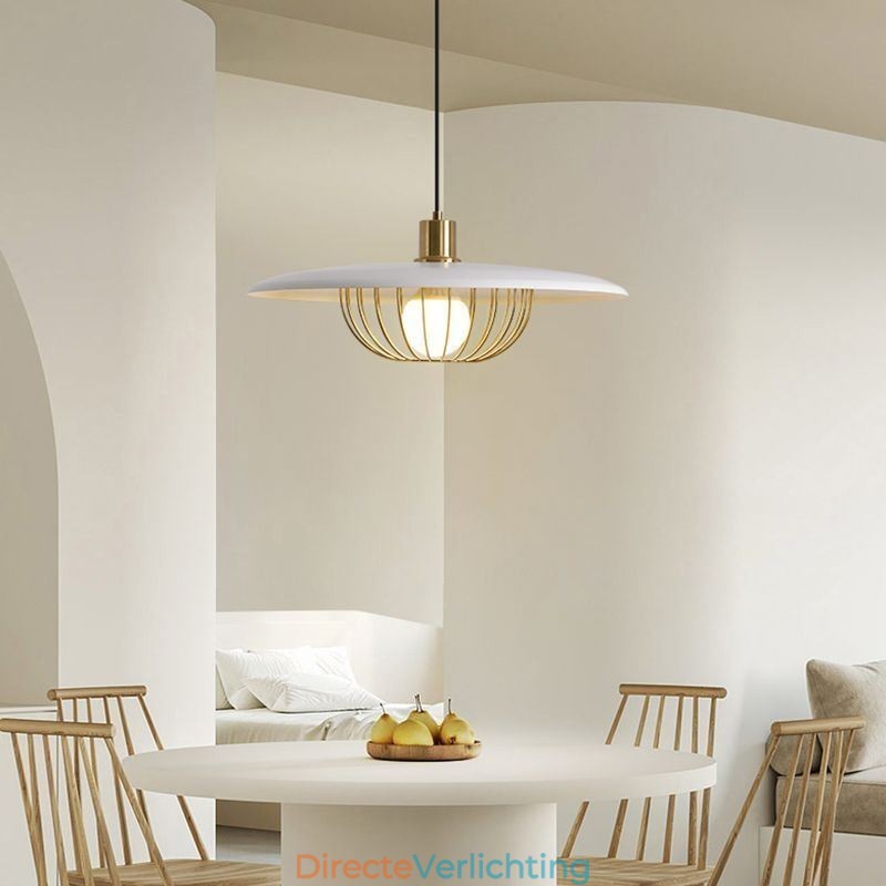 Nordic Hanglamp Smeedijzer Creatieve Schijf Plafondlampen