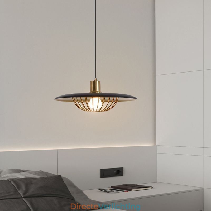 Nordic Hanglamp Smeedijzer Creatieve Schijf Plafondlampen