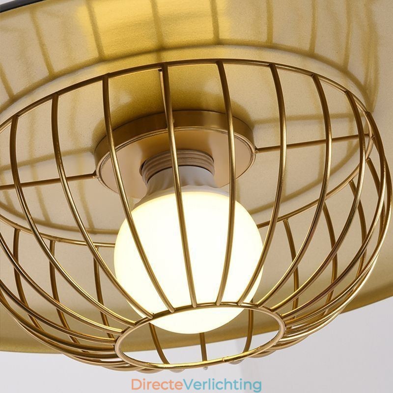 Nordic Hanglamp Smeedijzer Creatieve Schijf Plafondlampen