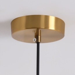 Nordic Hanglamp Smeedijzer Creatieve Schijf Plafondlampen