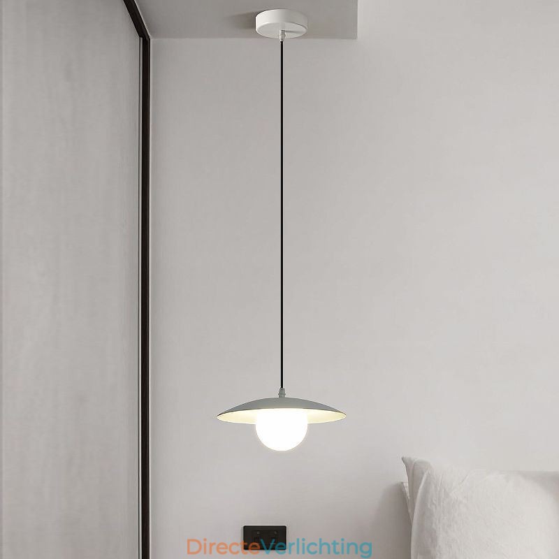 Nordic Pendant Creatieve smeedijzeren G9 schijf plafondlamp