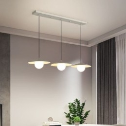 Nordic Pendant Creatieve smeedijzeren G9 schijf plafondlamp