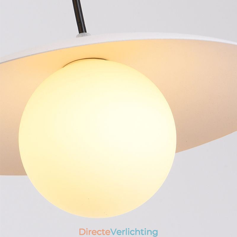 Nordic Pendant Creatieve smeedijzeren G9 schijf plafondlamp