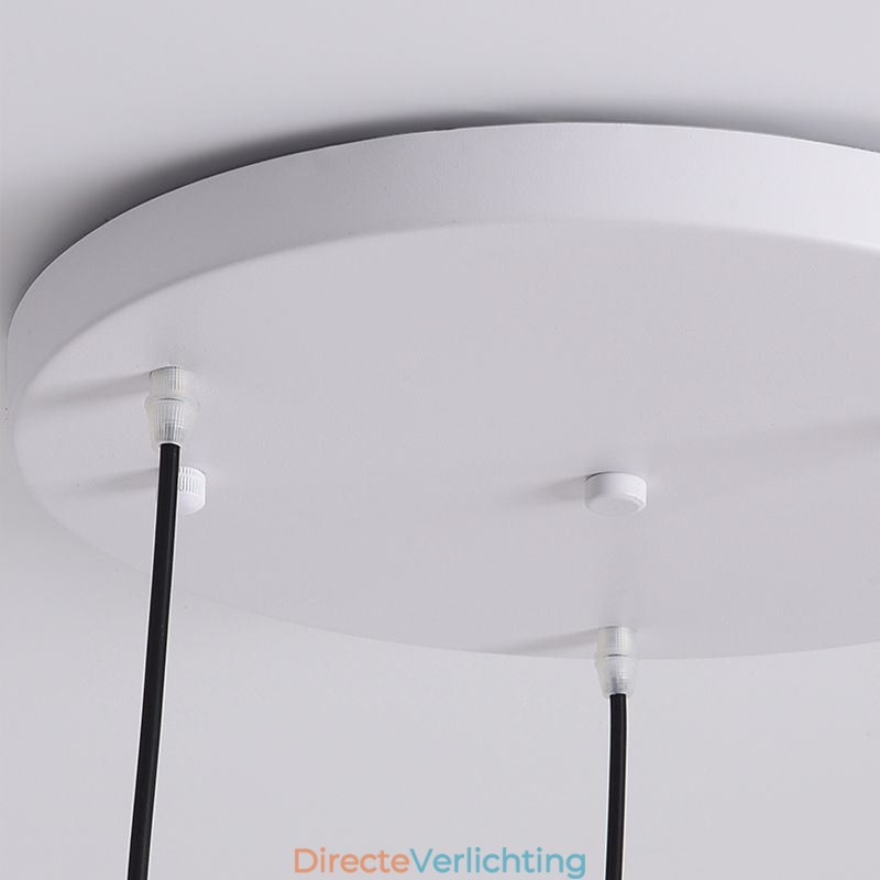 Nordic Pendant Creatieve smeedijzeren G9 schijf plafondlamp