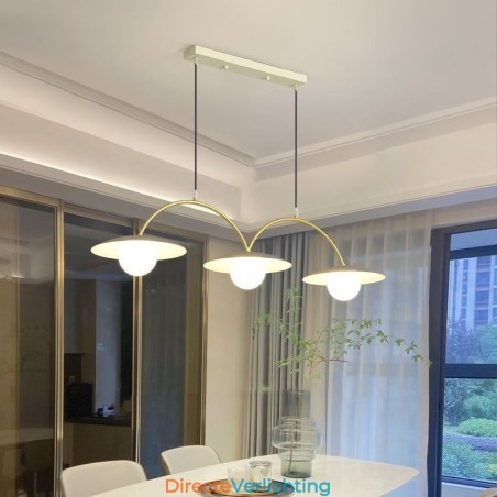 Nordic Hanglamp Creatieve G9 Smeedijzeren Wave Plafondlamp Nordic Hanglamp Creatieve G9 Smeedijzeren Wave Plafondlamp