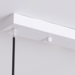 Nordic Hanglamp Creatieve G9 Smeedijzeren Wave Plafondlamp