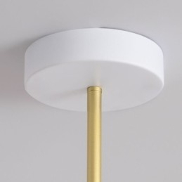 Nordic Hanglamp Creatieve G9 Smeedijzeren Schijf Plafondlamp