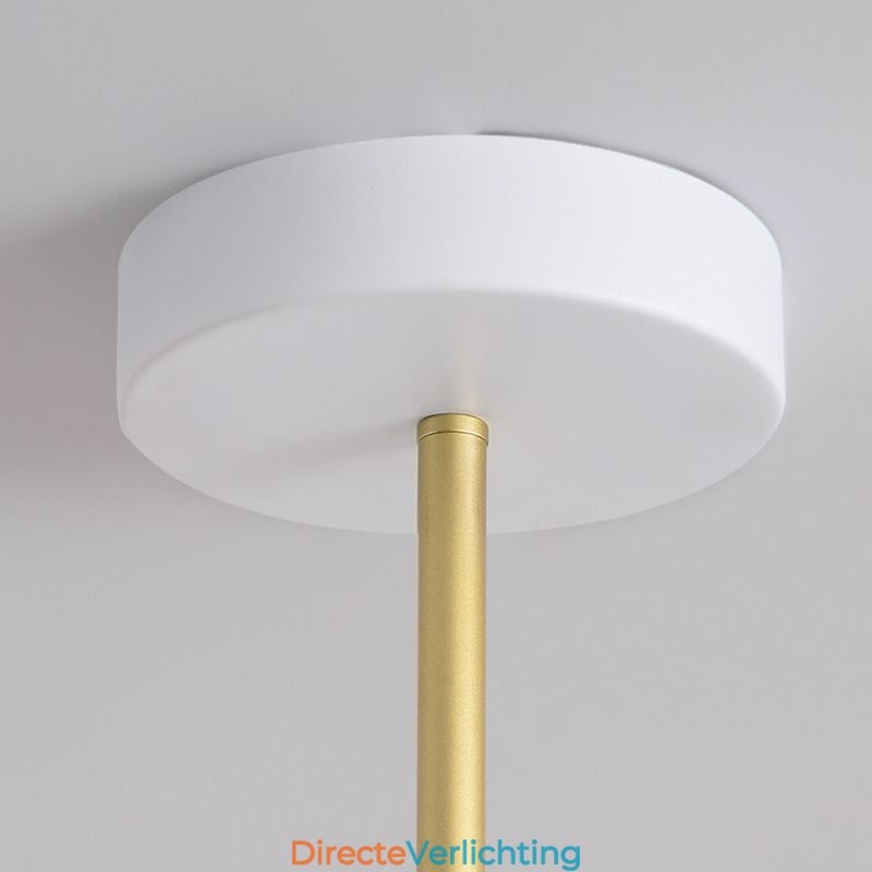 Nordic Hanglamp Creatieve G9 Smeedijzeren Schijf Plafondlamp
