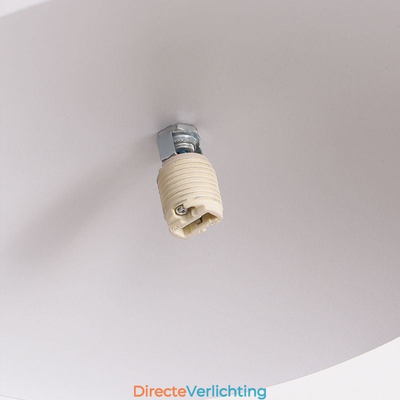Nordic Hanglamp Creatieve G9 Smeedijzeren Schijf Plafondlamp
