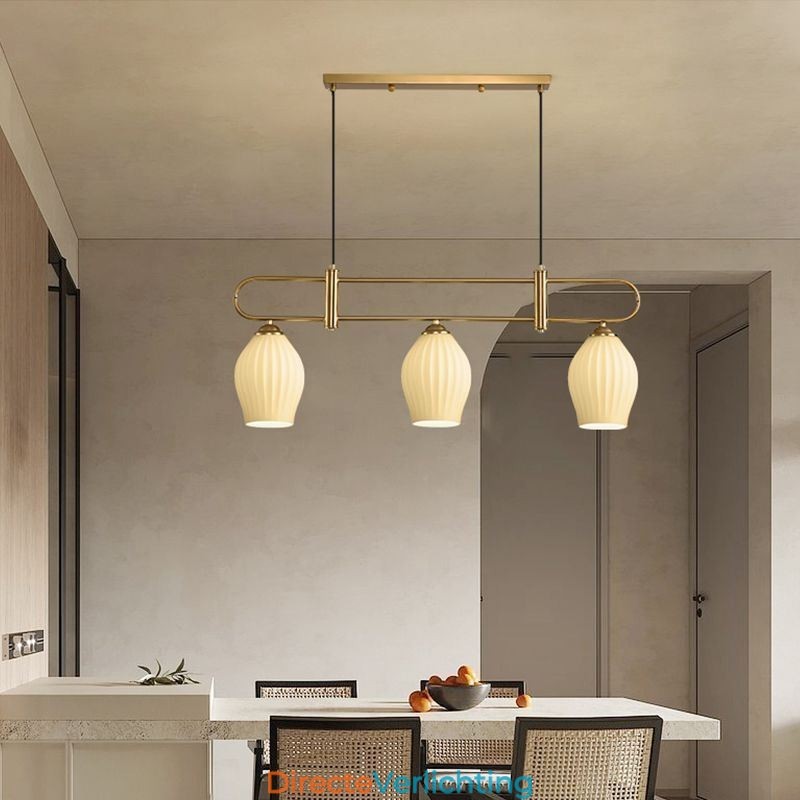 Nordic Hanglamp Smeedijzer Creatieve Stamen Plafondlamp