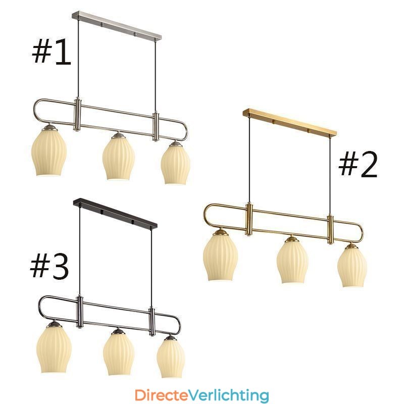 Nordic Hanglamp Smeedijzer Creatieve Stamen Plafondlamp