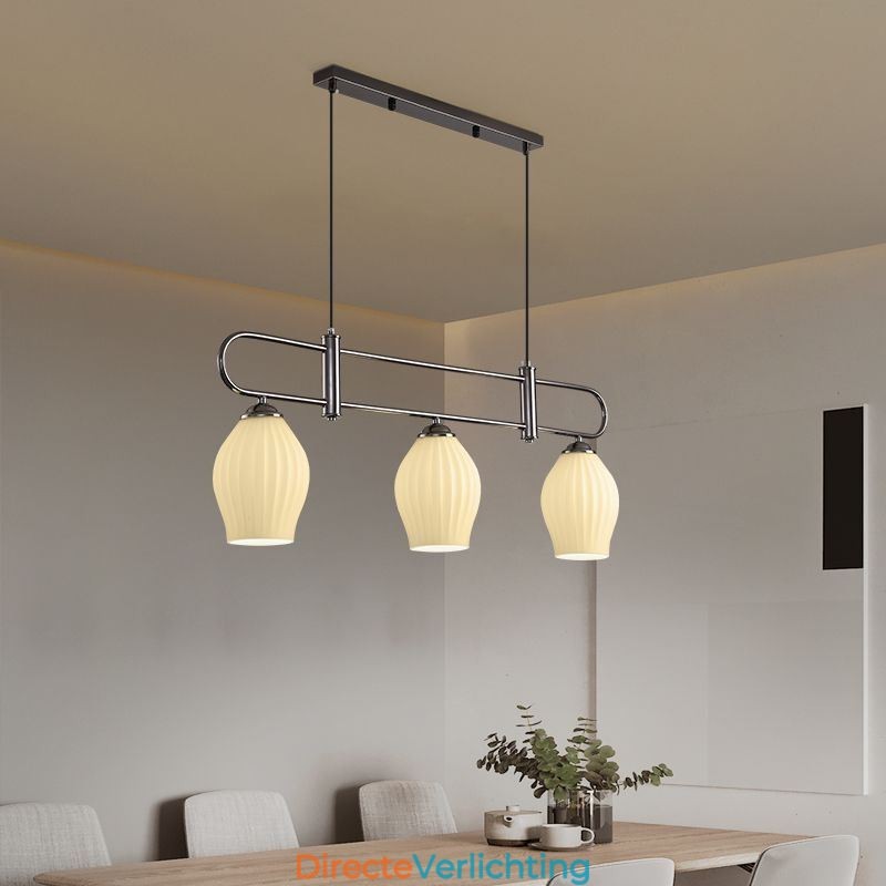 Nordic Hanglamp Smeedijzer Creatieve Stamen Plafondlamp