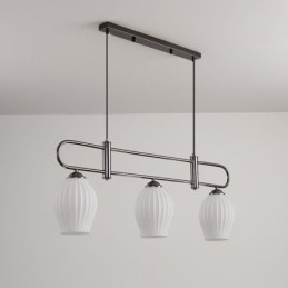 Nordic Hanglamp Smeedijzer Creatieve Stamen Plafondlamp