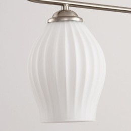 Nordic Hanglamp Smeedijzer Creatieve Stamen Plafondlamp