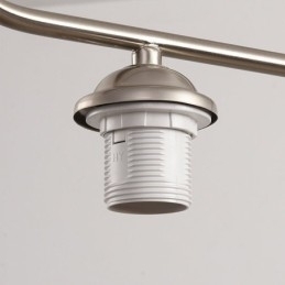Nordic Hanglamp Smeedijzer Creatieve Stamen Plafondlamp