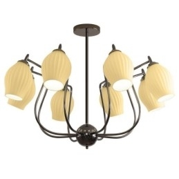 Nordic Hanglamp Creatieve Smeedijzeren Pistool Zwarte Stamen Plafondlamp