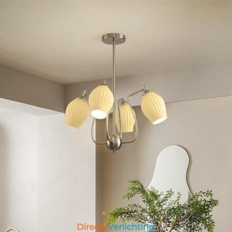Nordic Hanglamp Creatief Smeedijzer Zand Nikkel Bloem Stamen Plafondlamp Nordic Hanglamp Creatief Smeedijzer Zand Nikkel Bloem Stamen Plafondlamp