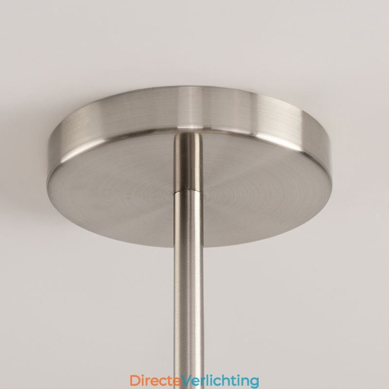 Nordic Hanglamp Creatief Smeedijzer Zand Nikkel Bloem Stamen Plafondlamp