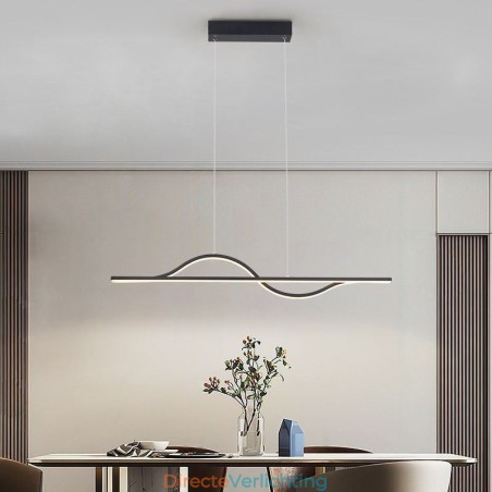 Stijlvolle hanglamp aluminium Art Wave plafondlamp Stijlvolle hanglamp aluminium Art Wave plafondlamp