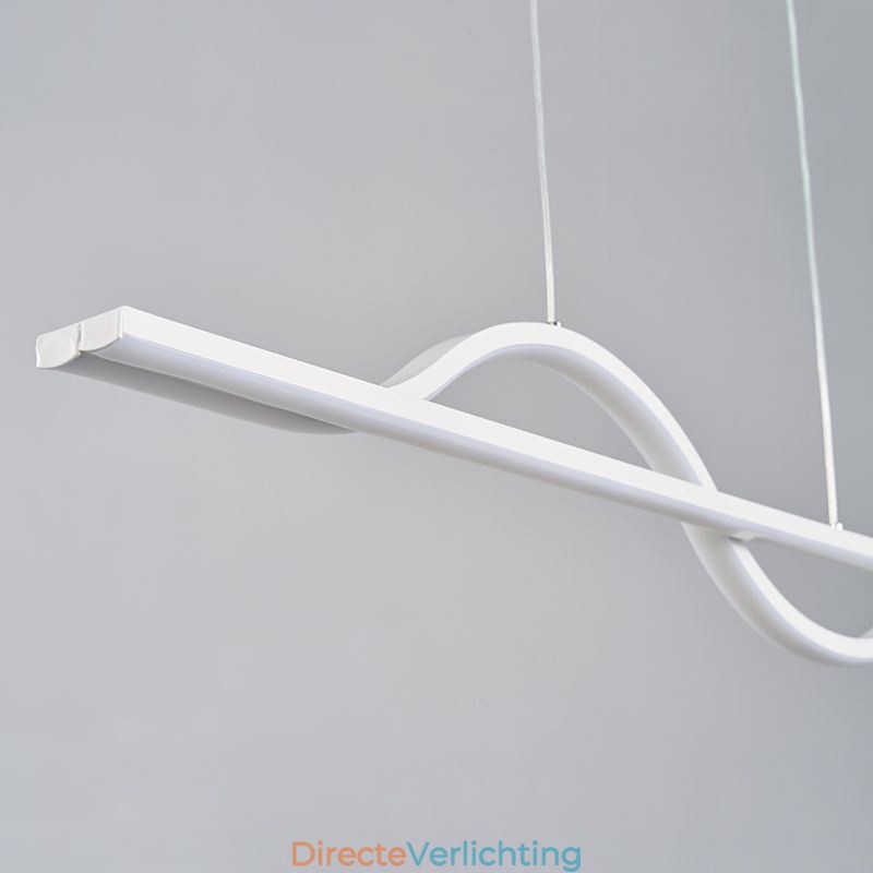 Stijlvolle hanglamp aluminium Art Wave plafondlamp