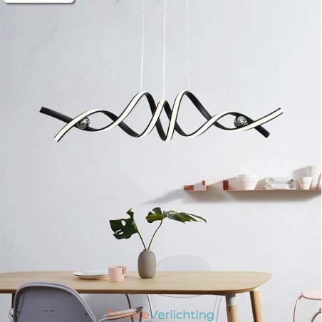 Minimalistische hanglamp Aluminium Art Minimalistische spiraalplafondlamp Minimalistische hanglamp Aluminium Art Minimalistische spiraalplafondlamp