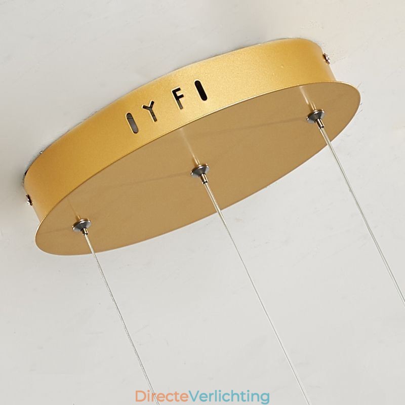 Minimalistische hanglamp Aluminium Art Minimalistische spiraalplafondlamp