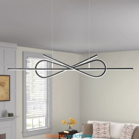 Eenvoudige hanglamp aluminium kunst strik plafondlamp Eenvoudige hanglamp aluminium kunst strik plafondlamp